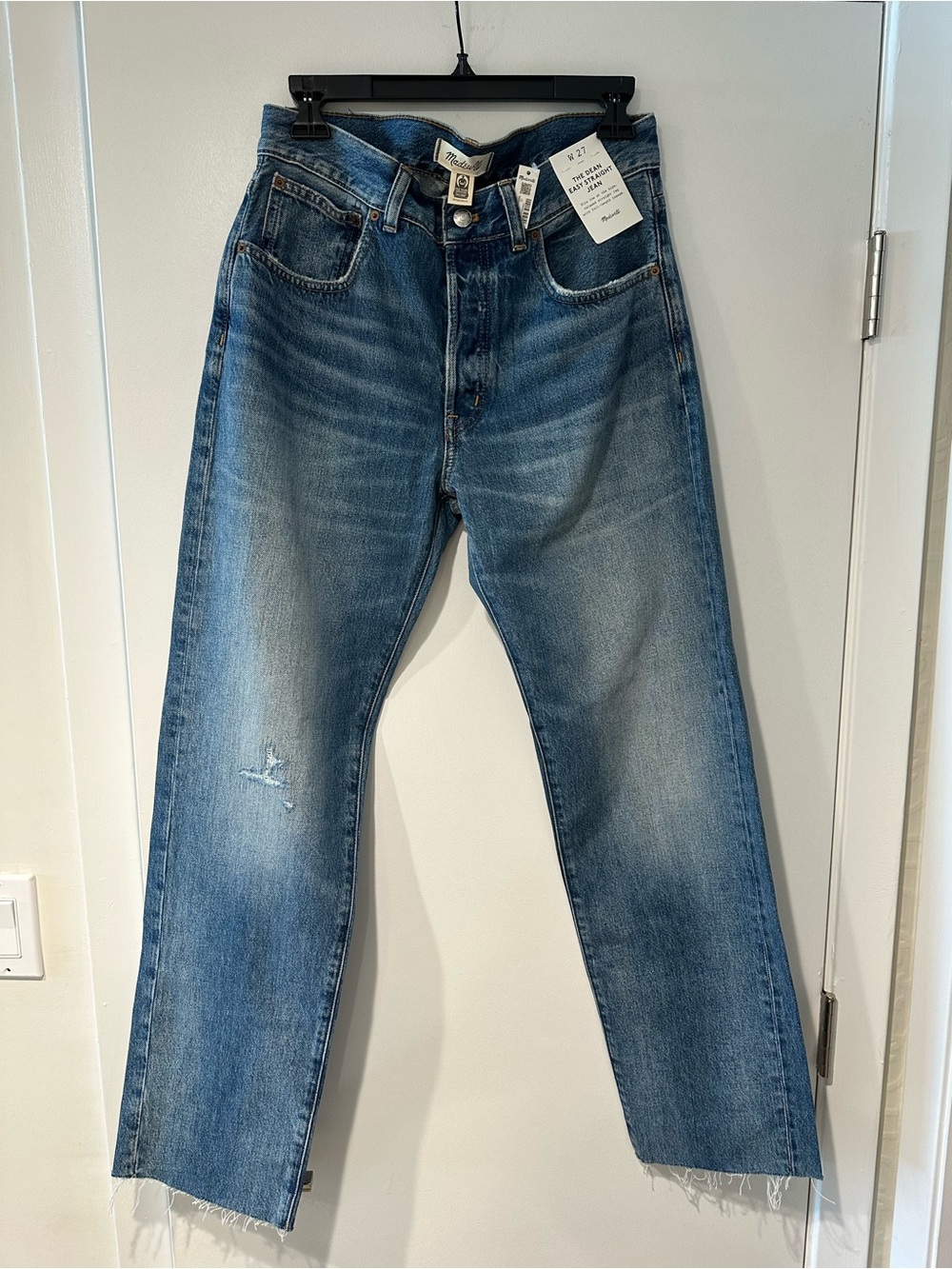 Madewell The Dean Easy Straight Jean